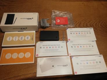 Nintendo DS i Set Schwarz komplett mit OVP